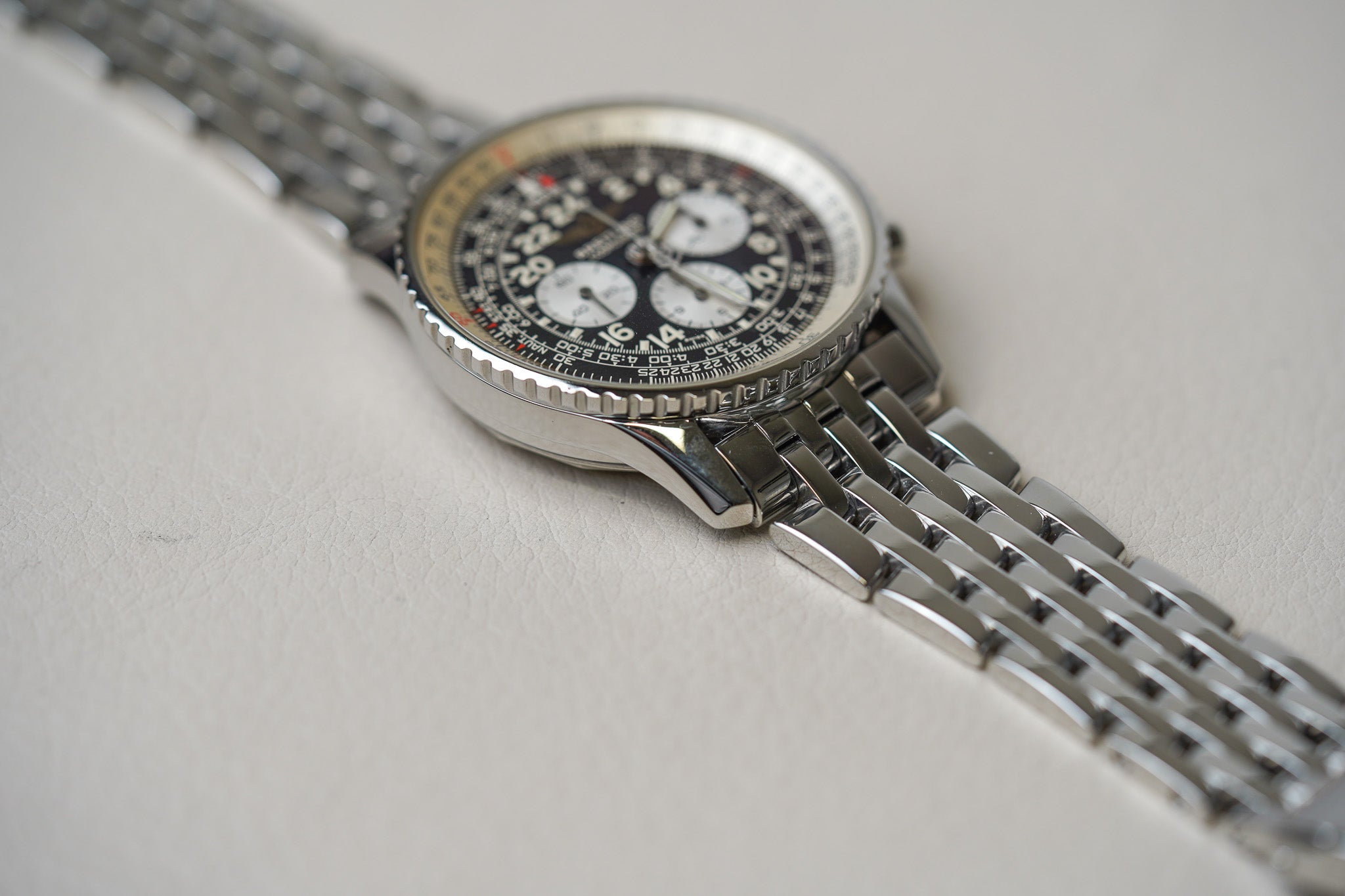 Breitling Navitimer Cosmonaute A12322 "Lemania" Luminova