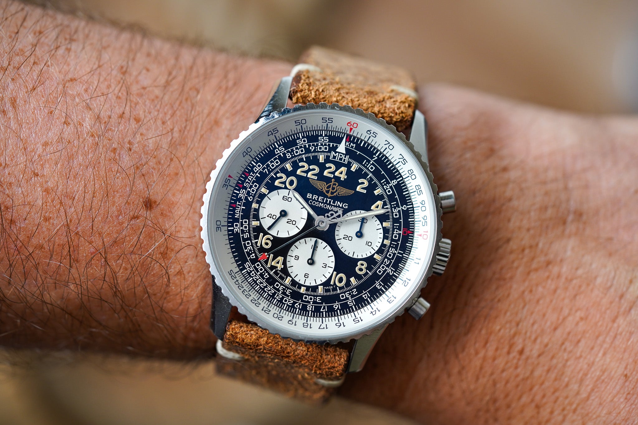Breitling Navitimer Cosmonaute 'Lemania' A12322