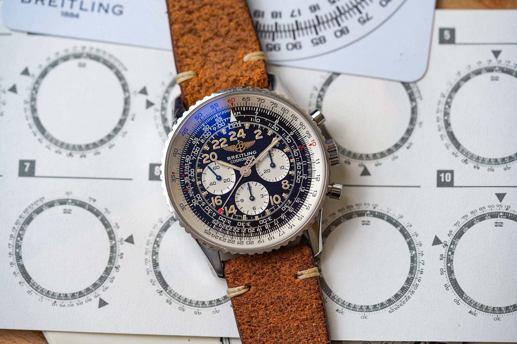Breitling Navitimer Cosmonaute 'Lemania' A12322