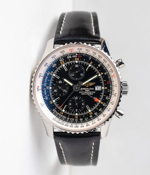 Breitling Navitimer World GMT A24322 Belmont Watches