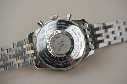 Breitling Navitimer World Time GMT A24322 Black