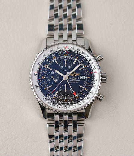 Breitling Navitimer World Time GMT A24322 Black