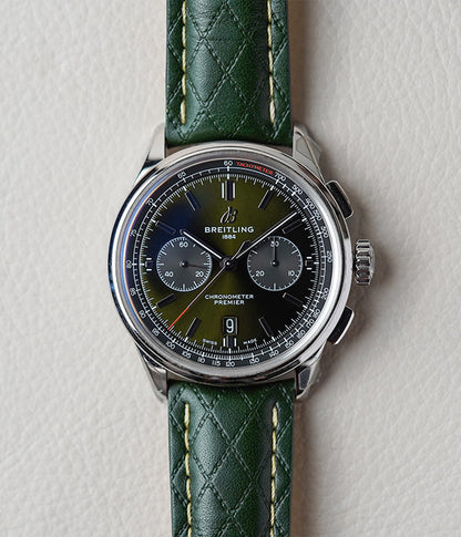 Breitling Premier B01 Chronograph 42 Bentley British Racing Green AB0118