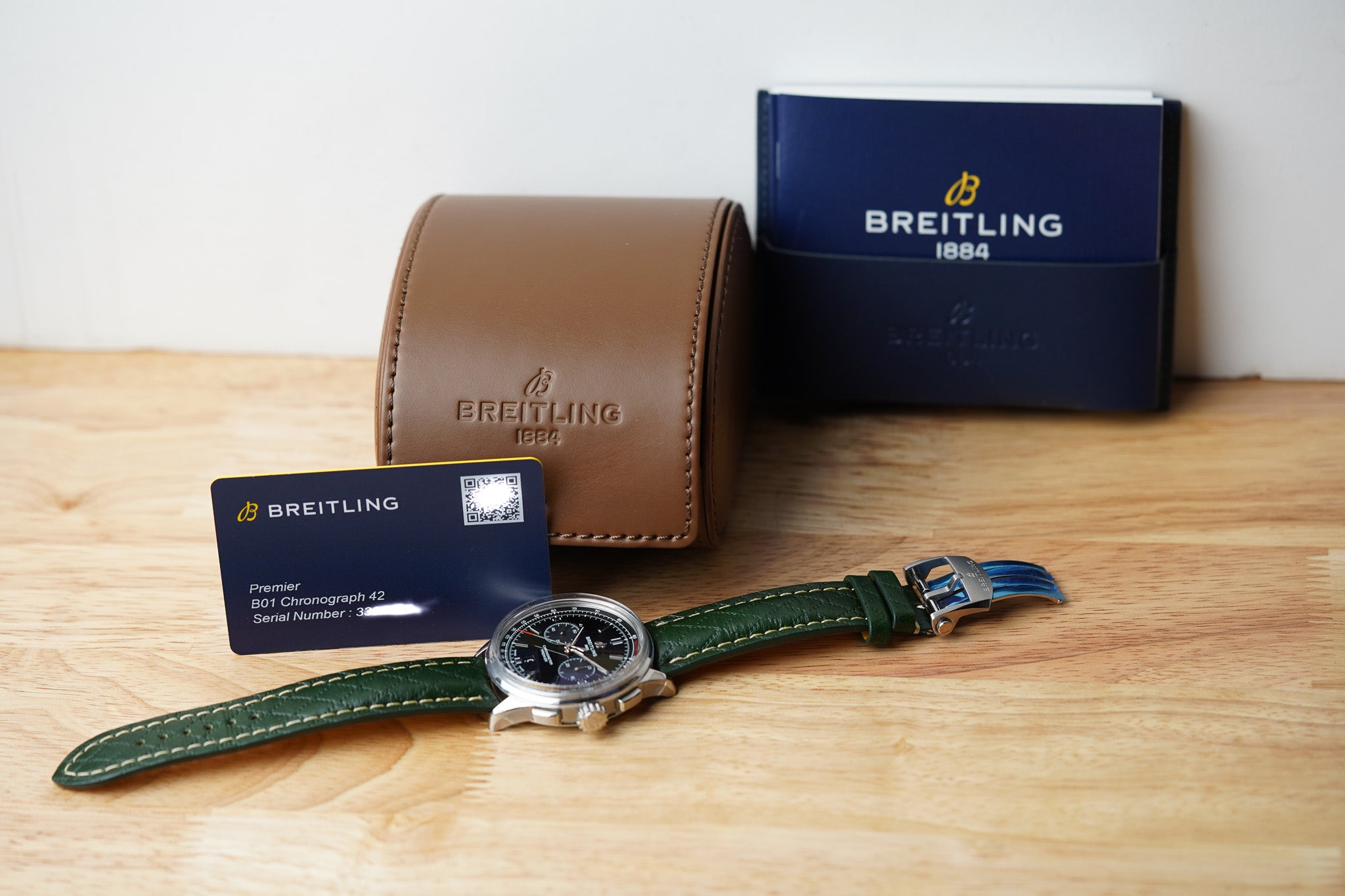 Breitling Premier B01 Chronograph 42 Bentley British Racing Green