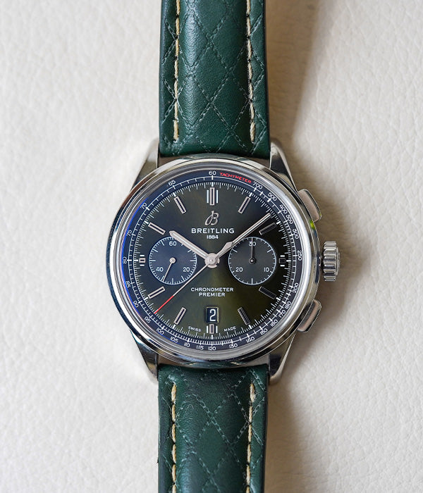 Breitling Premier B01 Chronograph 42 Bentley British Racing Green AB0118