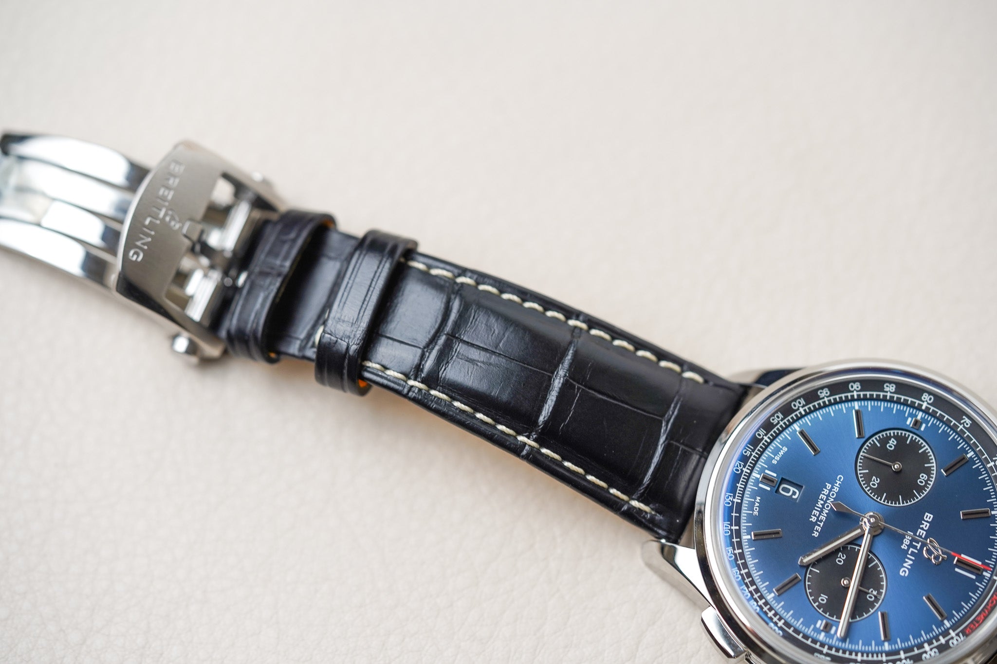 Breitling Premier B01 Chronograph 42 Blue AB0118