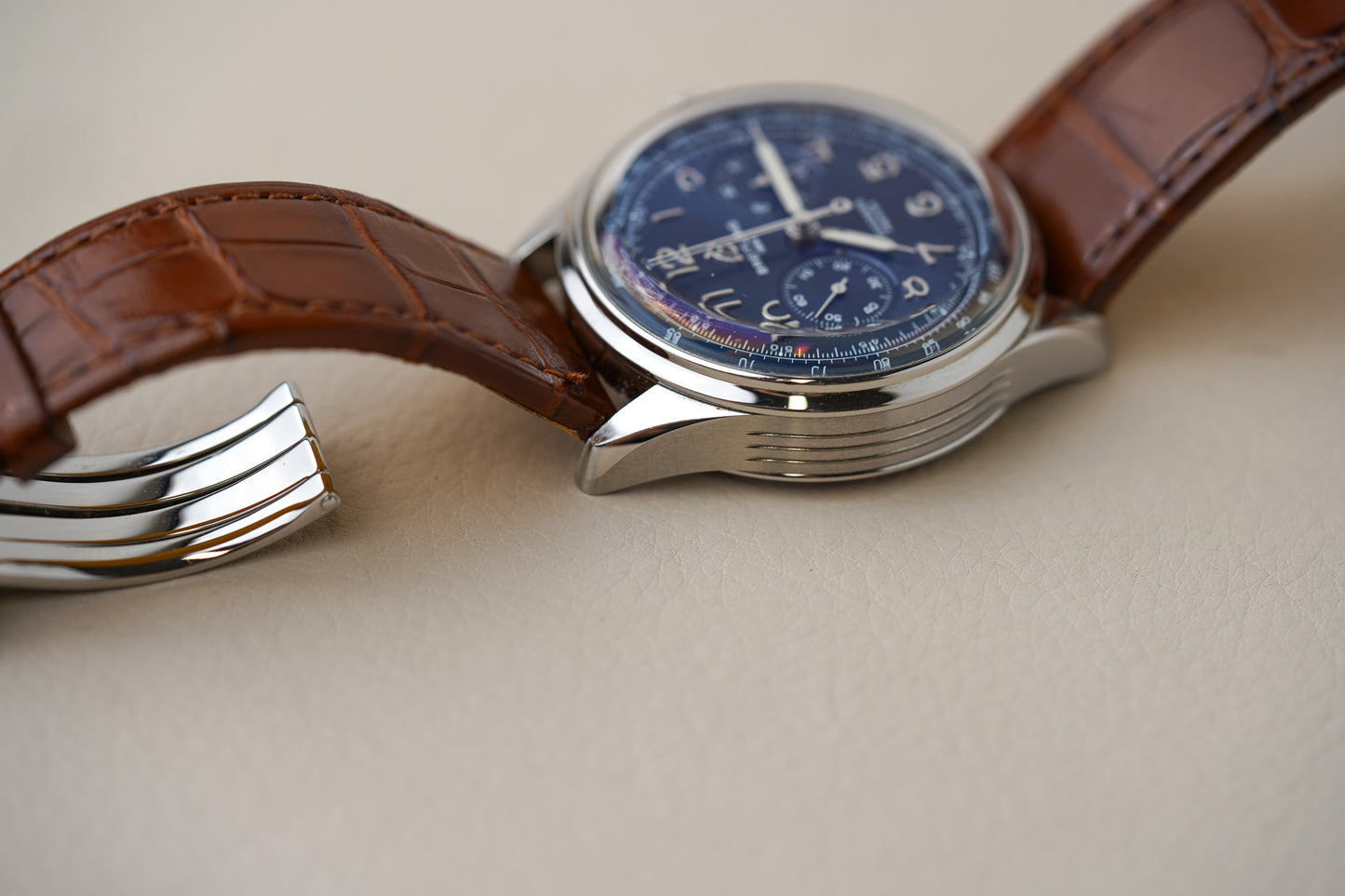 Breitling Premier B15 Duograph 42 Blue AB1510171C1P1