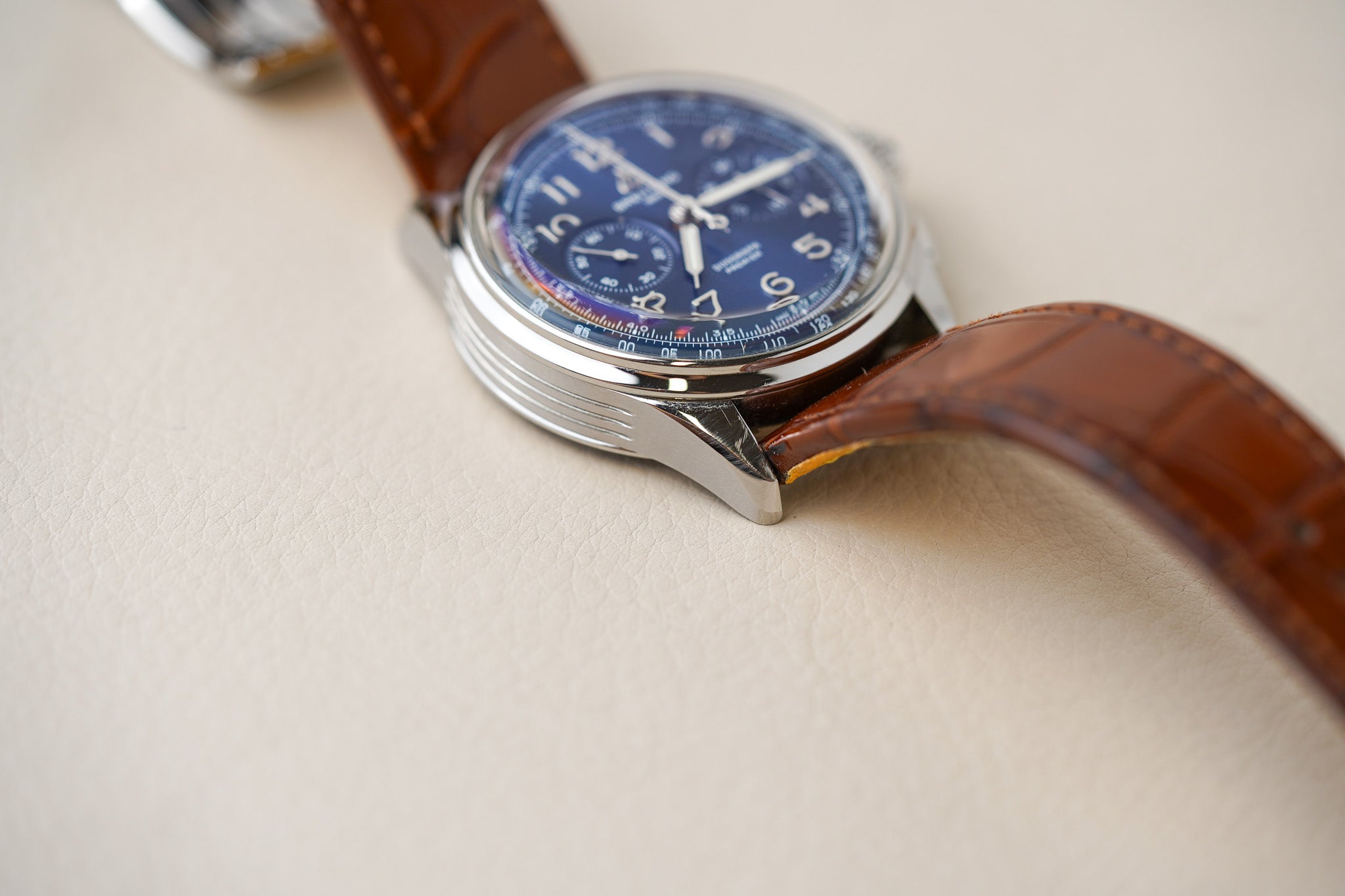 Breitling Premier B15 Duograph 42 Blue AB1510171C1P1