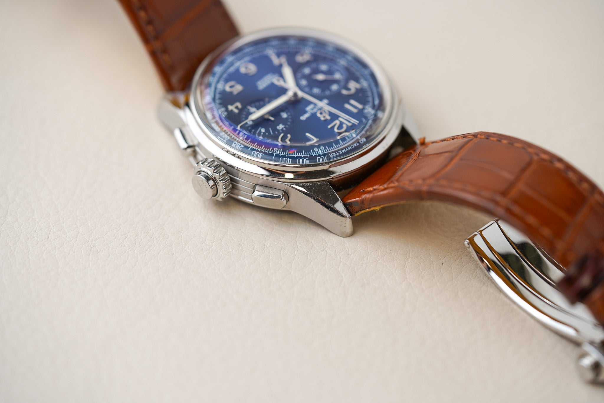 Breitling Premier B15 Duograph 42 Blue AB1510171C1P1