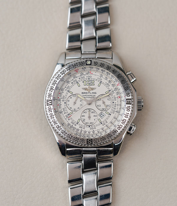 Breitling Professional B-2 Chronograph Silver Dial A42362