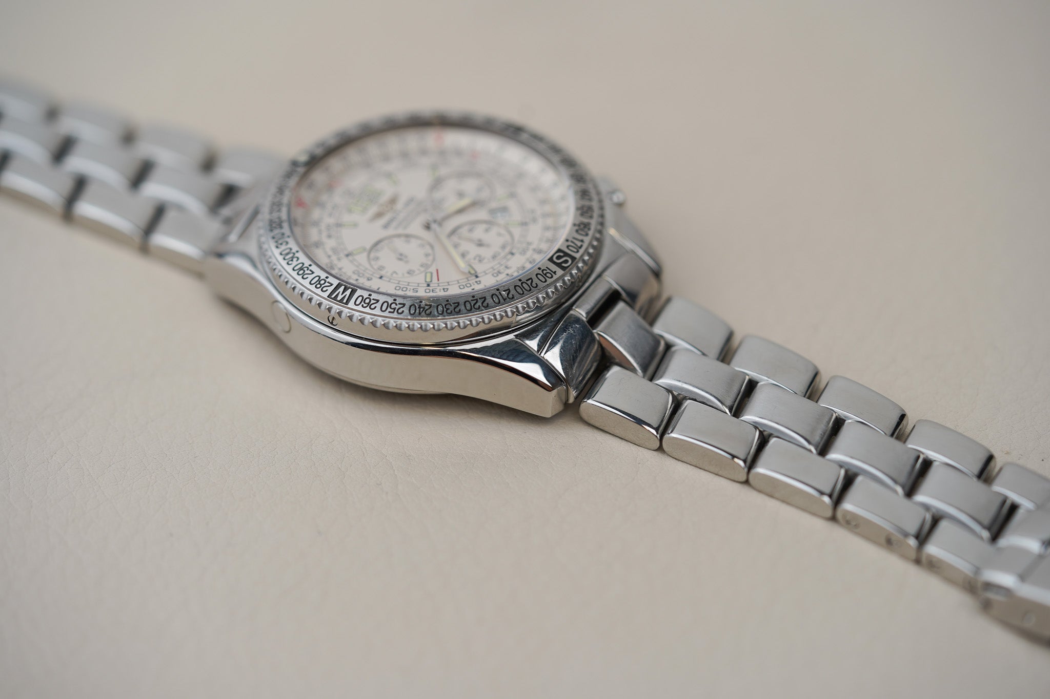 Breitling Professional B-2 Chronograph Silver Dial A42362