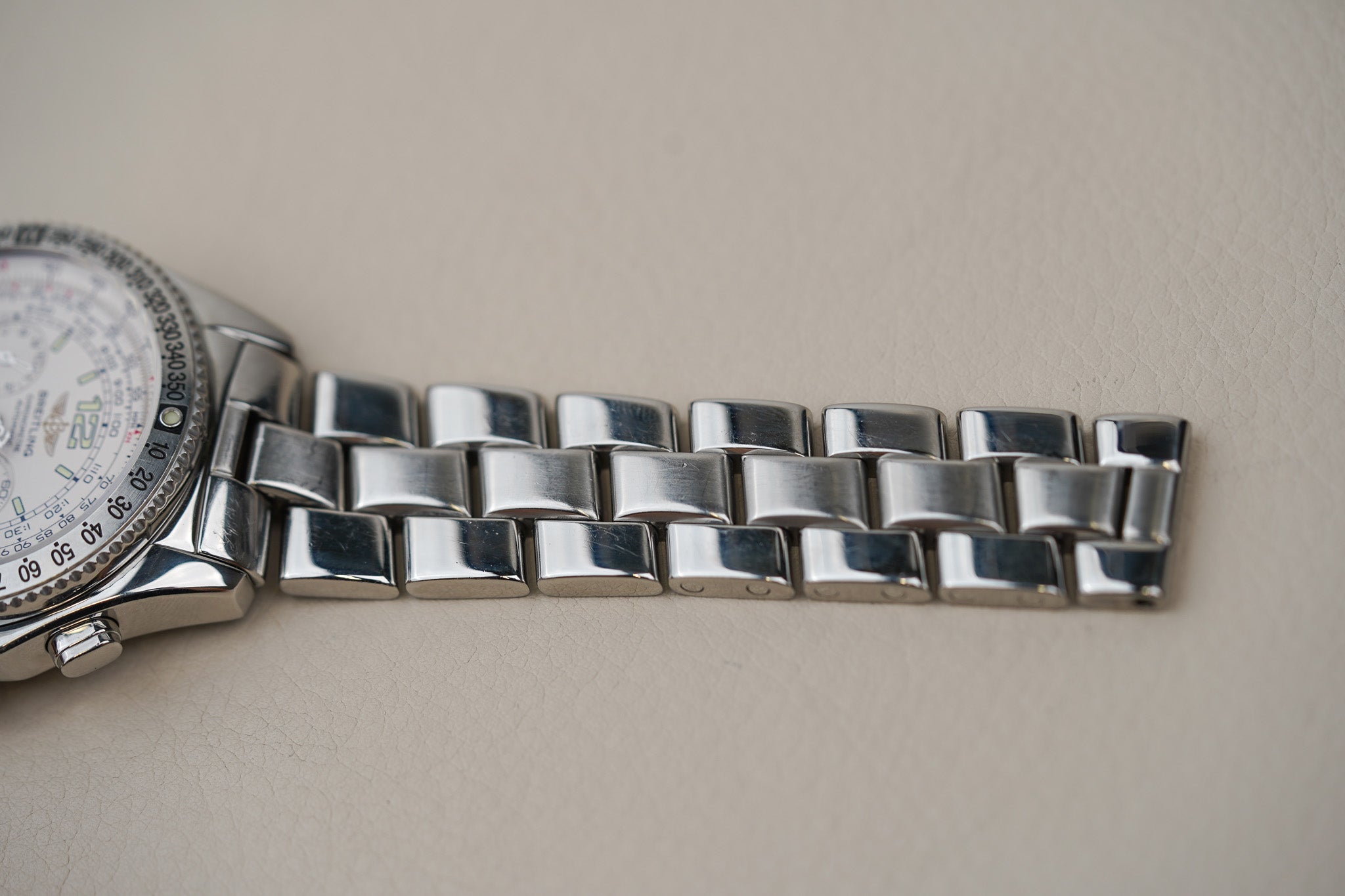 Breitling Professional B-2 Chronograph Silver Dial A42362