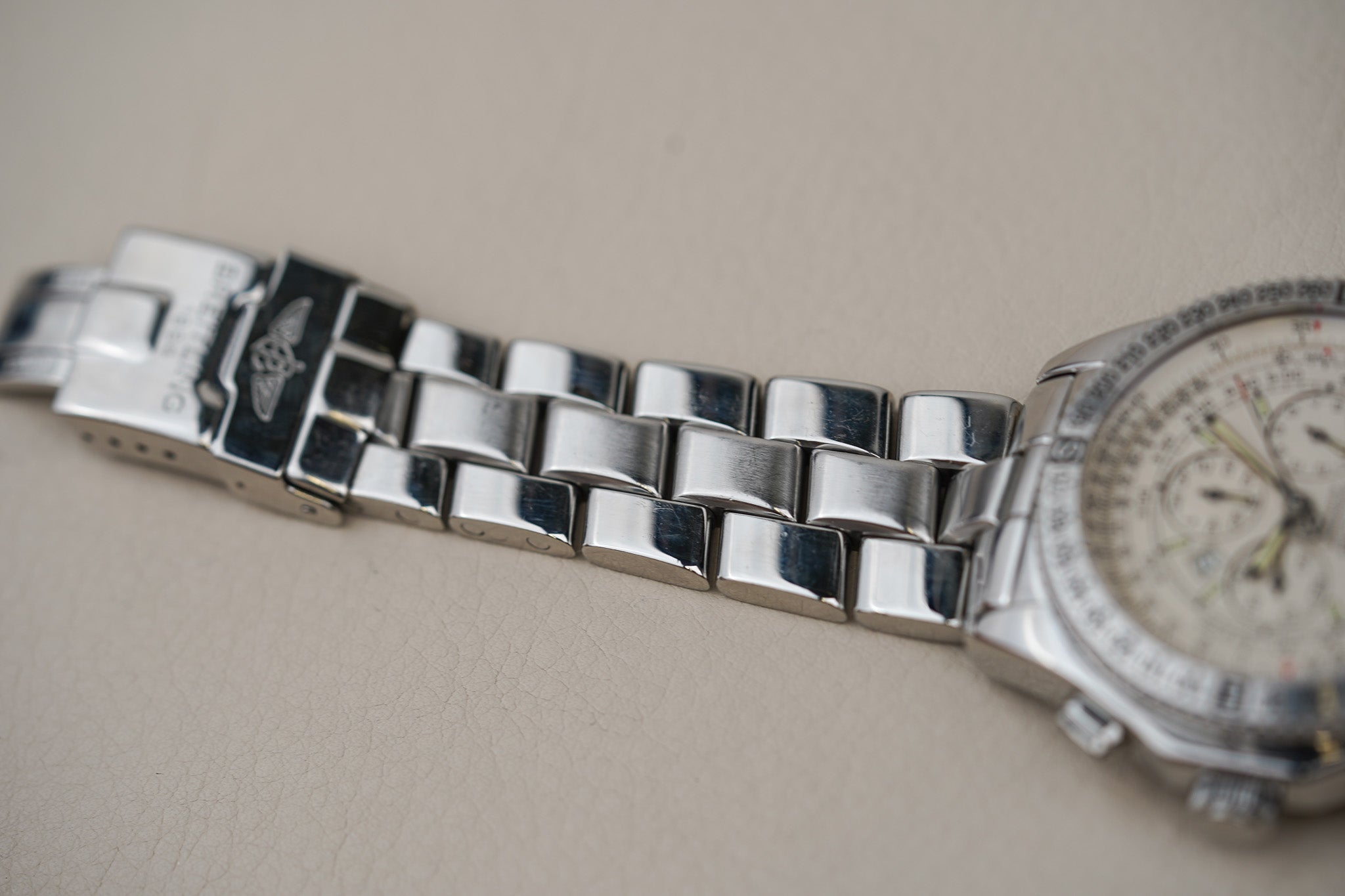 Breitling Professional B-2 Chronograph Silver Dial A42362