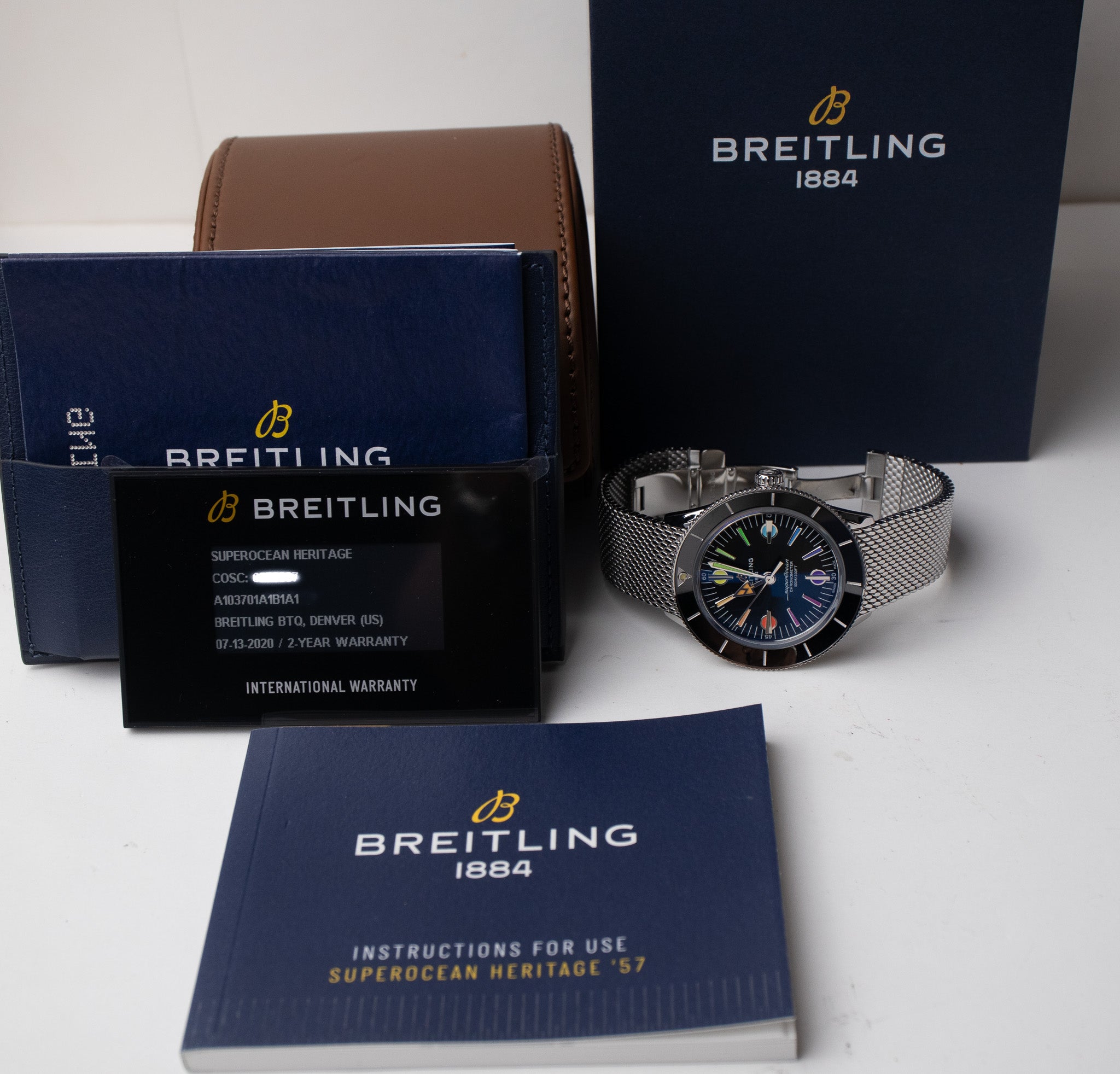 Breitling Superocean Heritage '57 Rainbow A103701