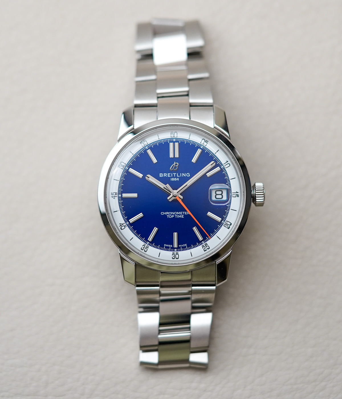 Breitling Top Time B31 Blue Dial 38mm AB3113