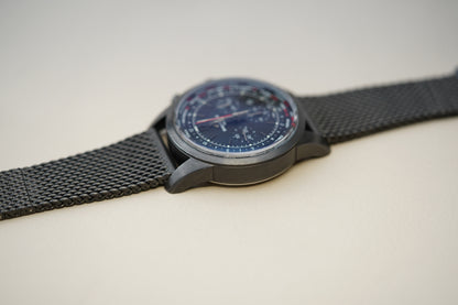 Breitling Transocean Chronograph Unitime Pilot Blacksteel Limited MB0510U6/BC80