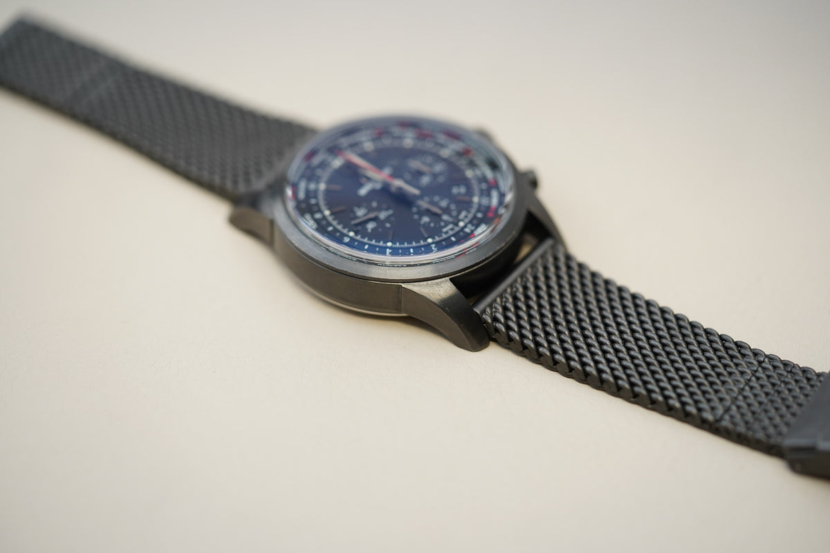 Breitling Transocean Chronograph Unitime Pilot Blacksteel Limited MB0510U6/BC80