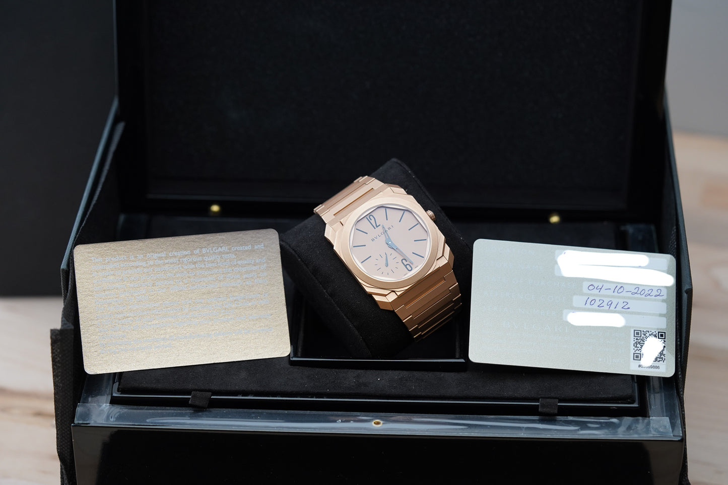 Bulgari Octo Finissimo 18k Rose Gold 102912