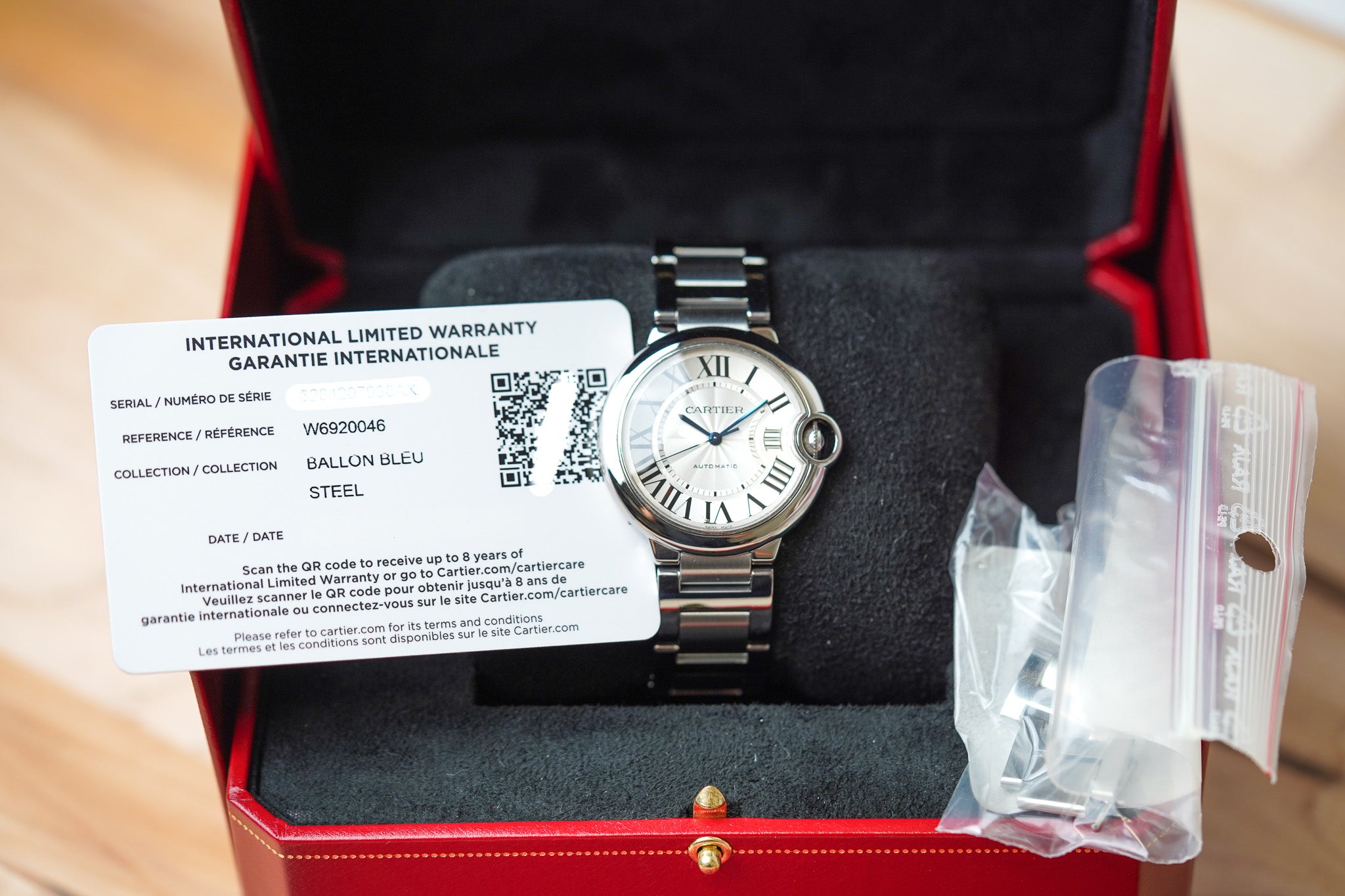 Cartier Ballon Bleu 36mm W6920046
