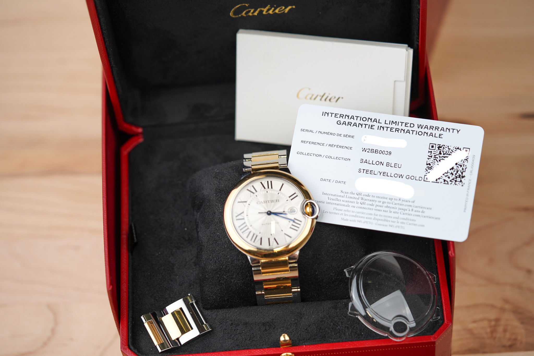 Cartier Ballon Bleu de Cartier 42mm Two Tone W2BB0039