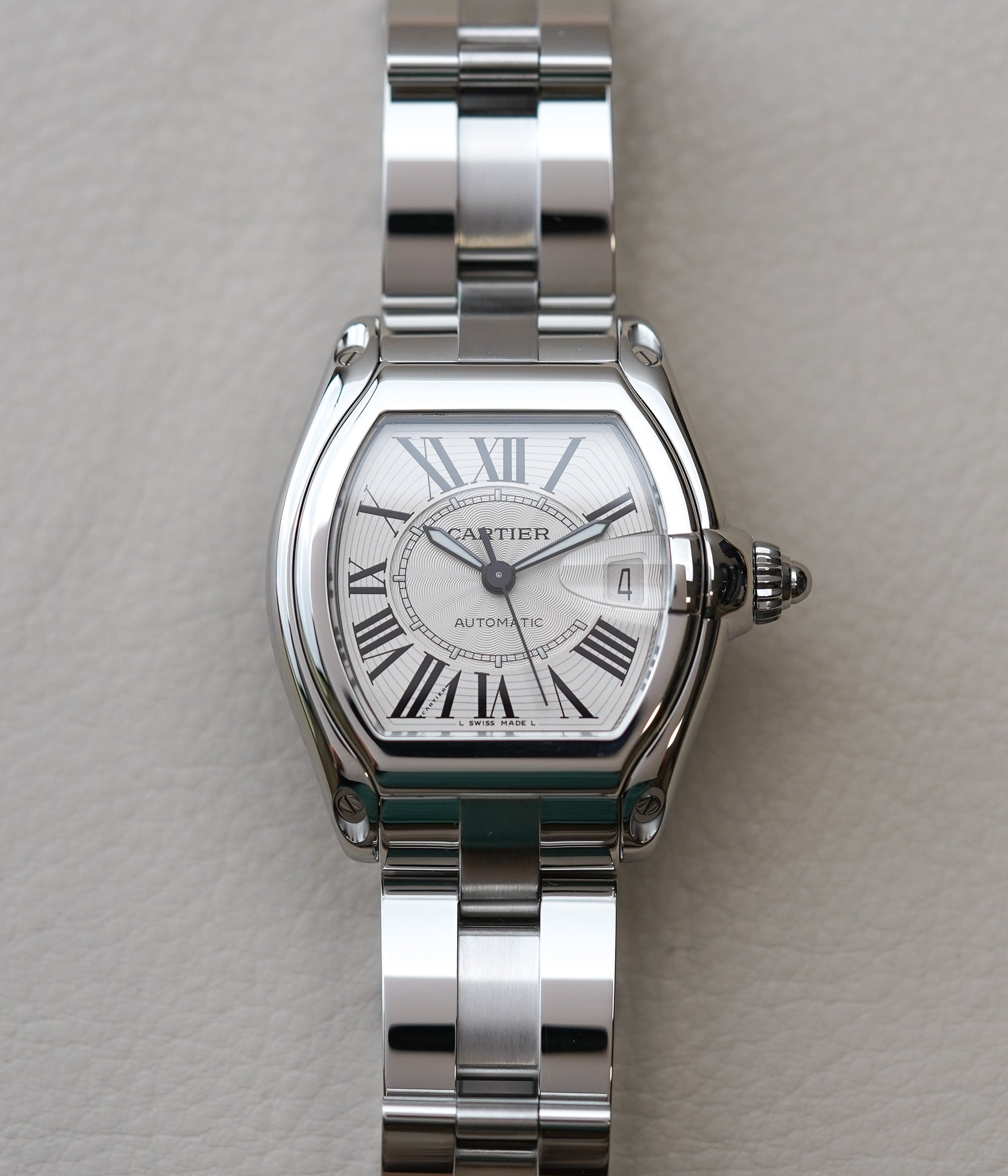 Cartier Roadster Silver W62025V3 – Belmont Watches