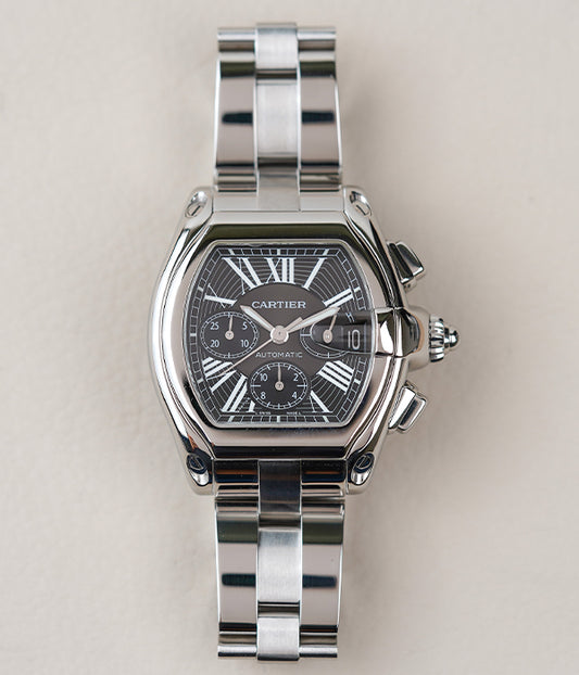 Cartier Roadster XL Chronograph 2618 Black Dial