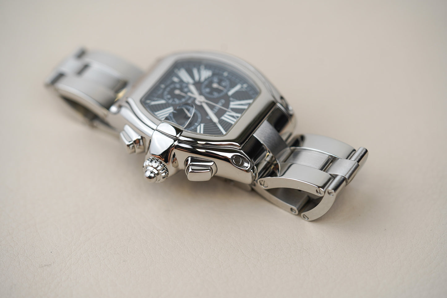 Cartier Roadster XL Chronograph 2618 Black Dial