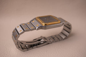 Cartier Santos Carrée Slate Grey Dial 2961