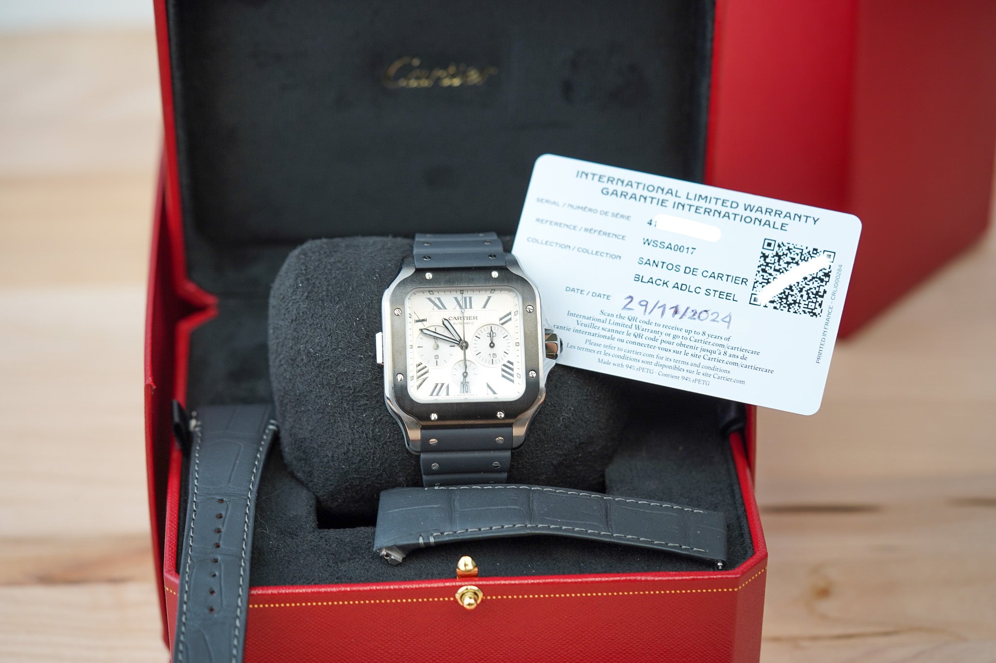 Cartier Santos Chronograph XL ADLC WSSA0017