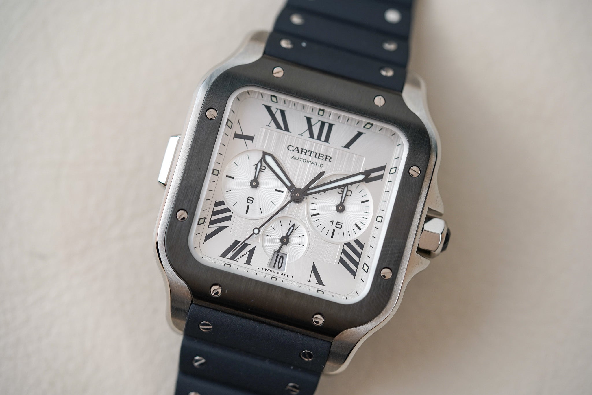 Cartier Santos Chronograph XL ADLC WSSA0017
