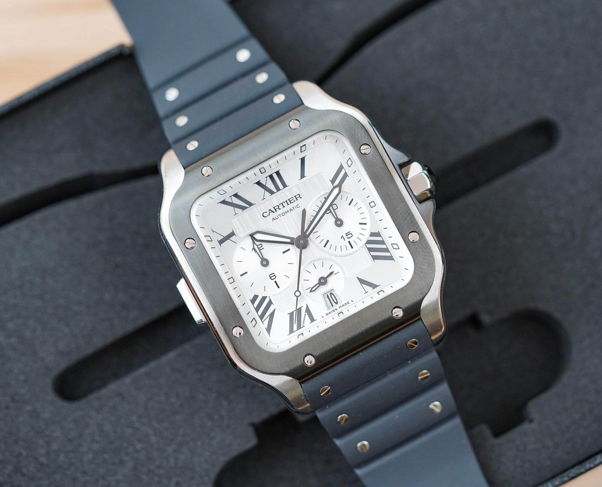 Cartier Santos Chronograph XL ADLC WSSA0017