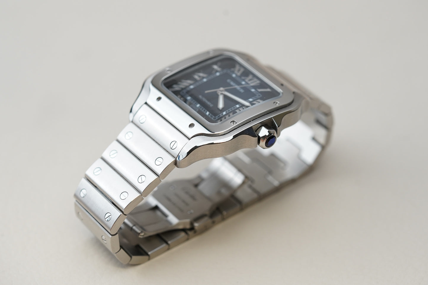 Cartier Santos De Cartier Large Blue WSSA0030