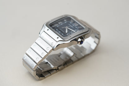 Cartier Santos De Cartier Large Blue WSSA0030