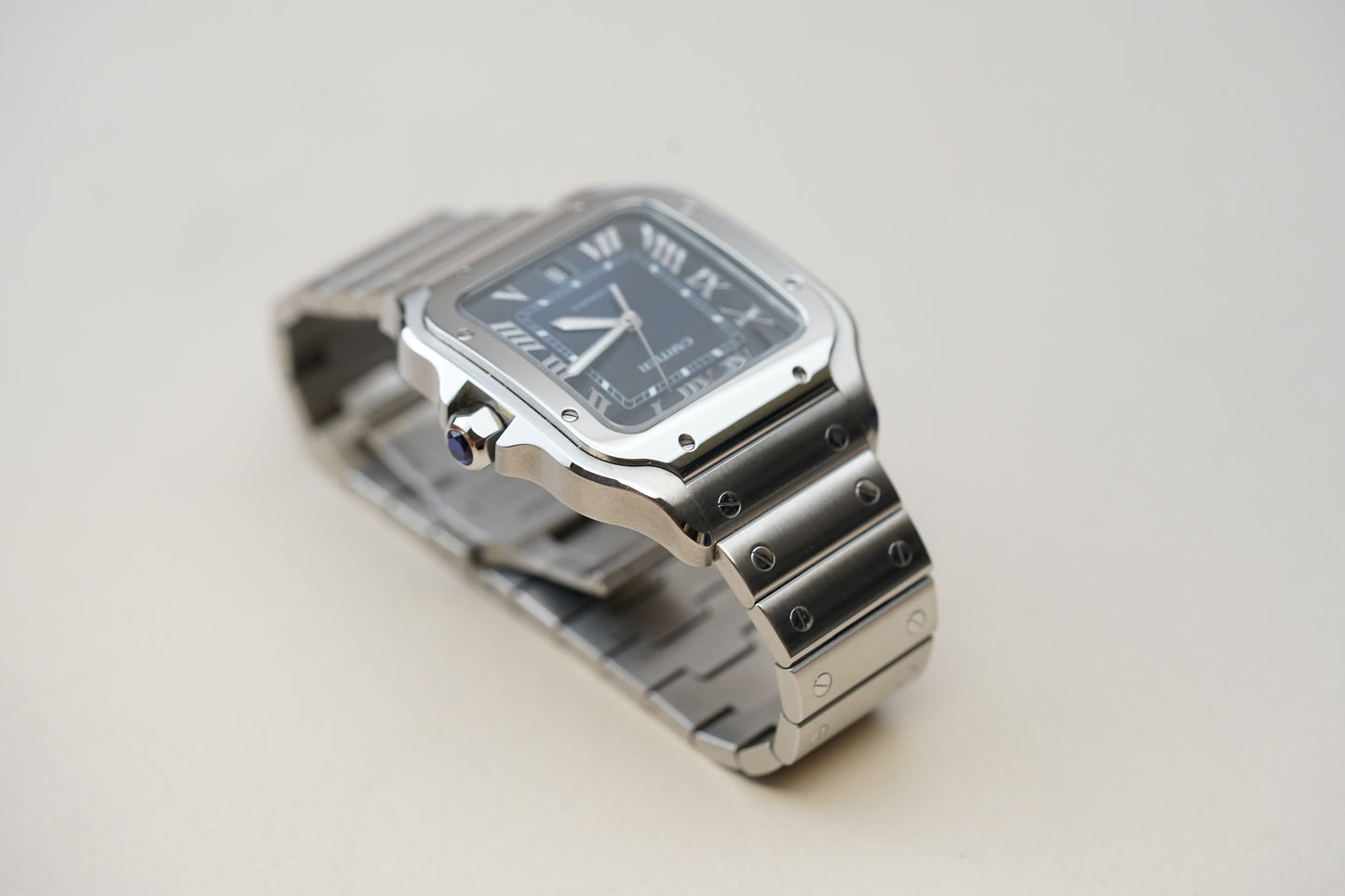 Cartier Santos De Cartier Large Blue WSSA0030