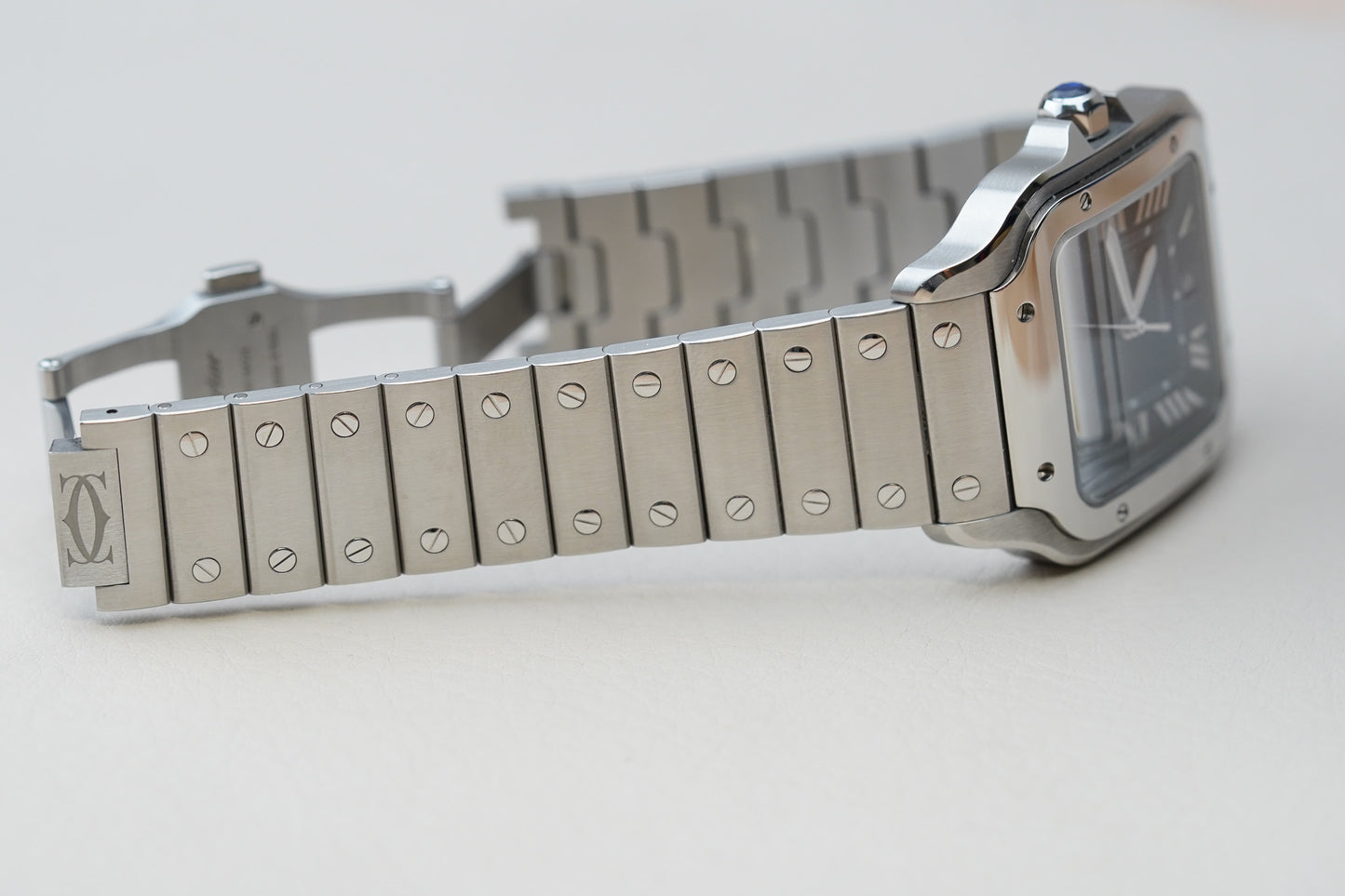 Cartier Santos De Cartier Large Blue WSSA0030