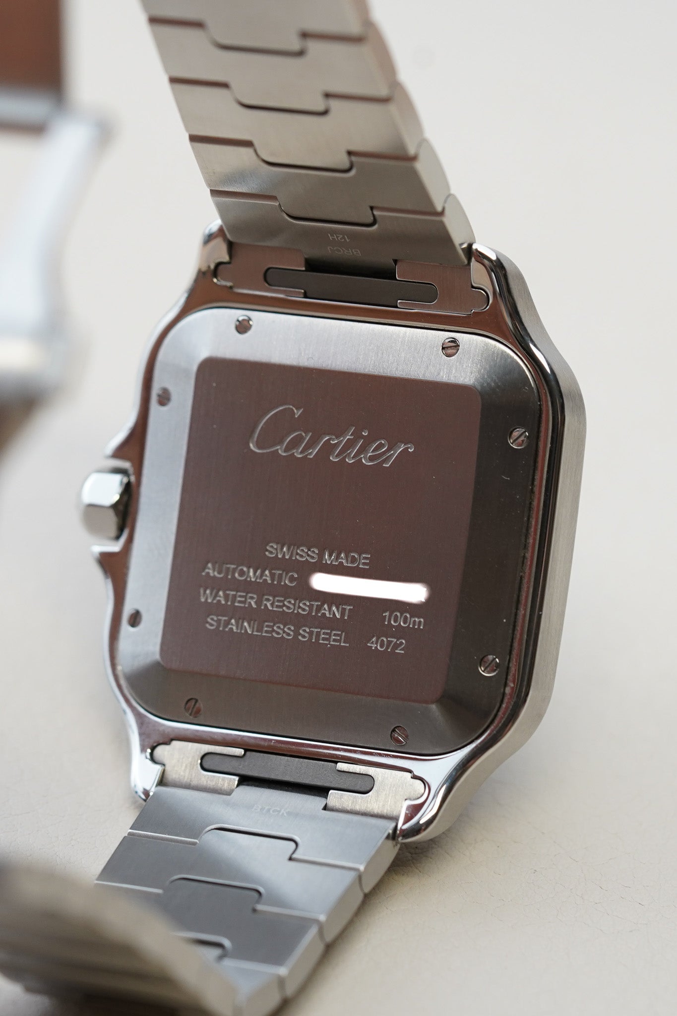 Cartier Santos De Cartier Large Blue WSSA0030