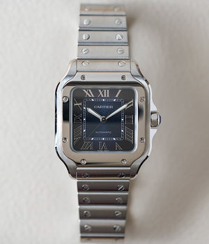 Cartier Santos De Cartier Medium Blue WSSA0063