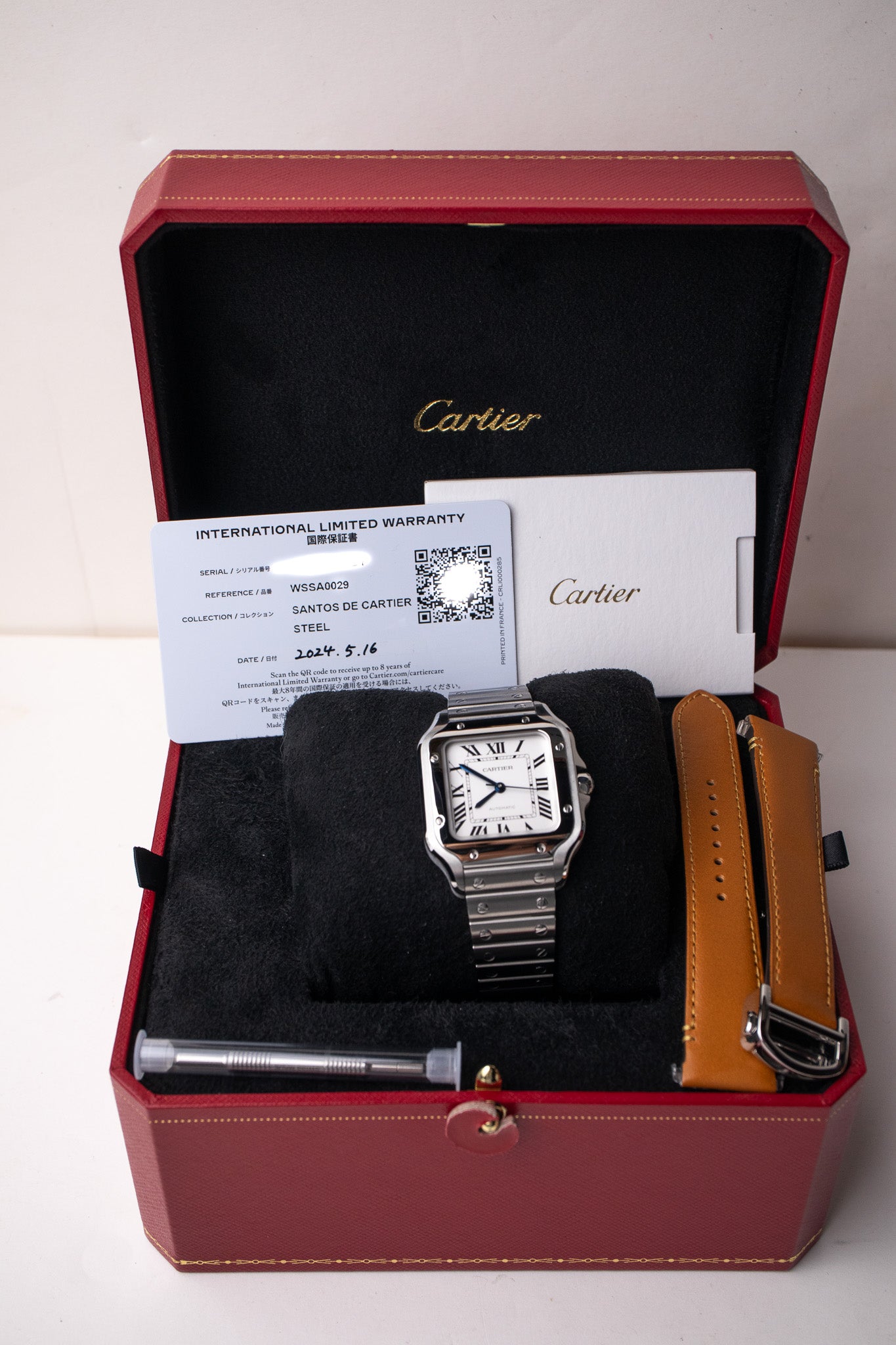 Cartier Santos De Cartier Medium WSSA0029 – Belmont Watches