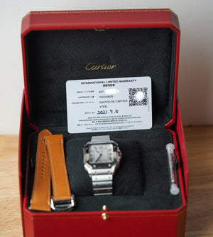 Deposit-Cartier Santos De Cartier Medium WSSA0029