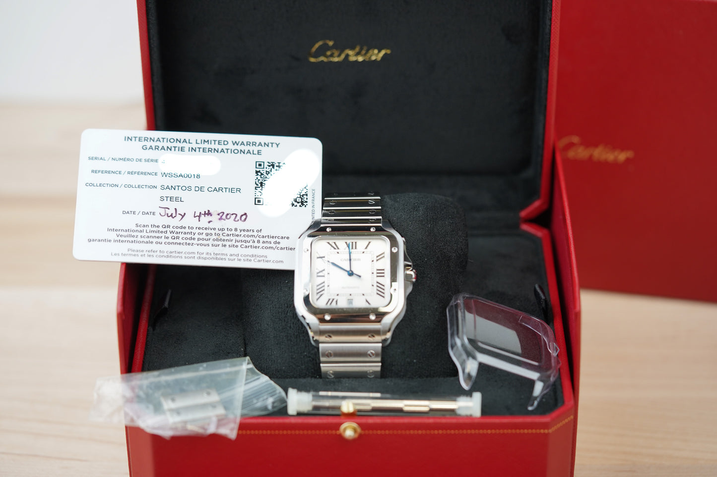 Cartier Santos Large WSSA0018