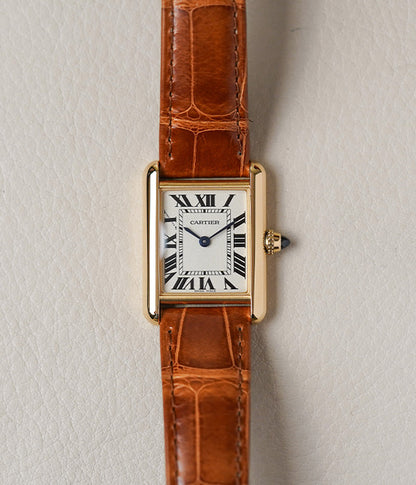 Cartier Tank Louis 18k WGTA0342
