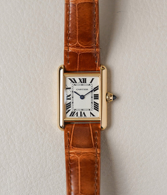 Cartier Tank Louis 18k WGTA0342