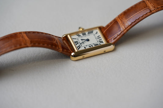 Cartier Tank Louis 18k WGTA0342