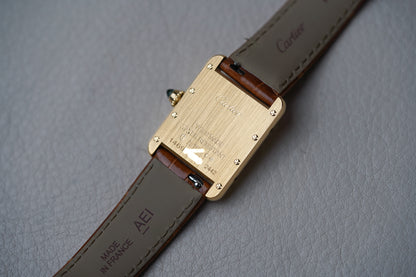 Cartier Tank Louis 18k WGTA0342