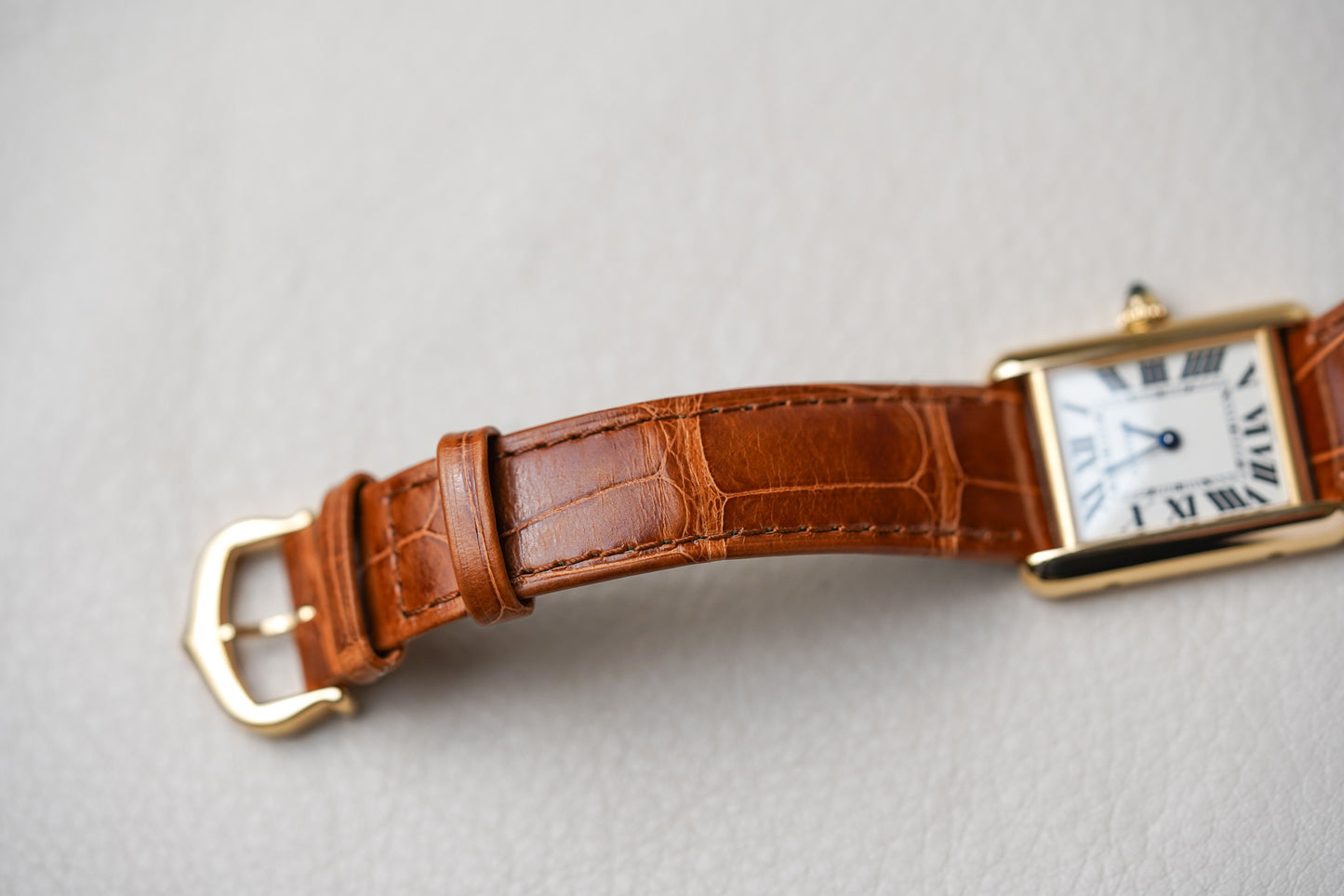 Cartier Tank Louis 18k WGTA0342