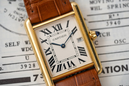 Cartier Tank Louis Cartier Large Model 18k W1529756