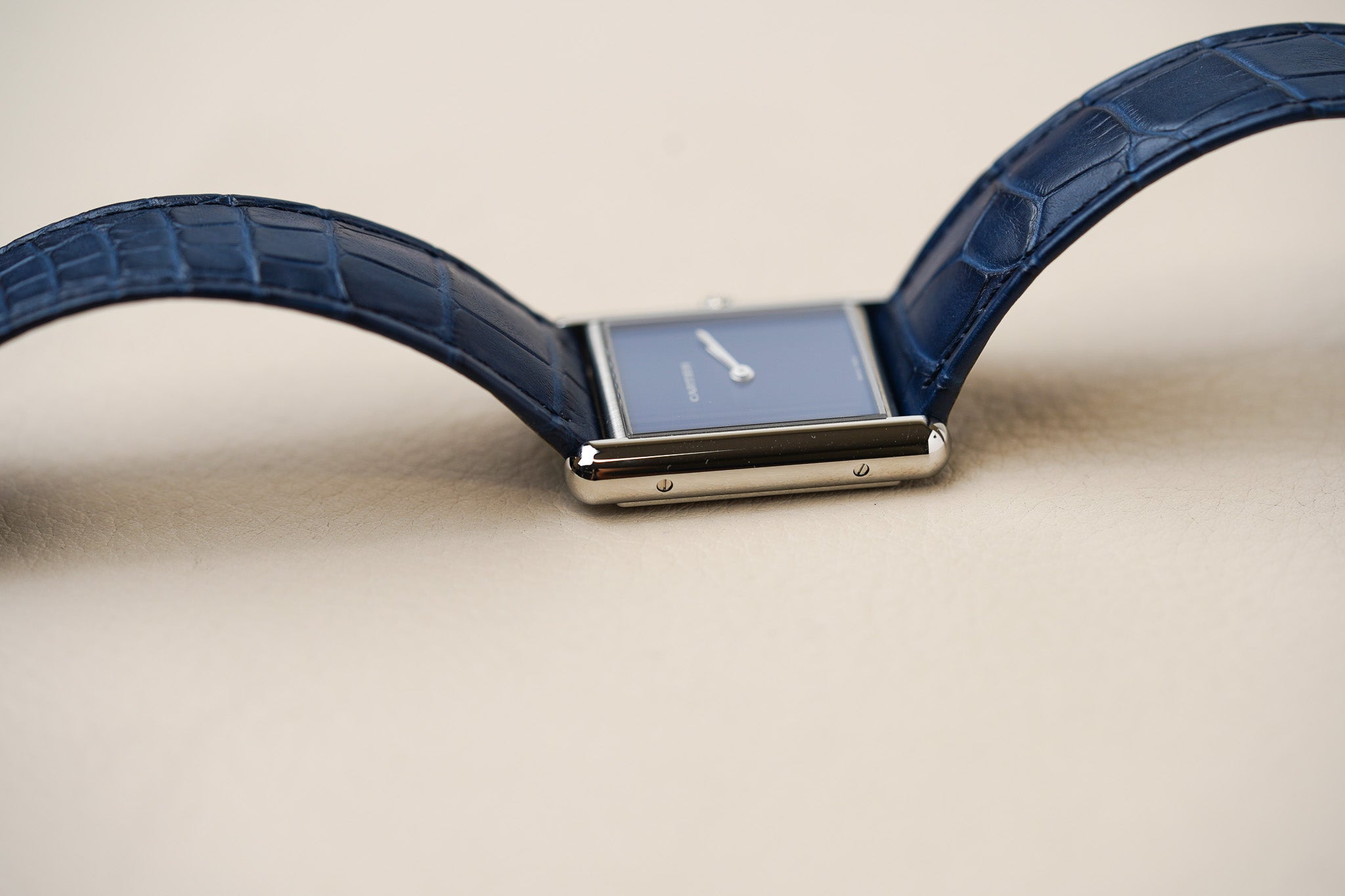 Cartier Tank Must Large Blue WSTA0055
