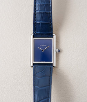 Cartier Tank Must Large Blue WSTA0055