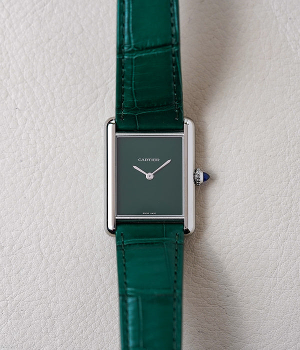 Cartier Tank Must Large Green WSTA0056