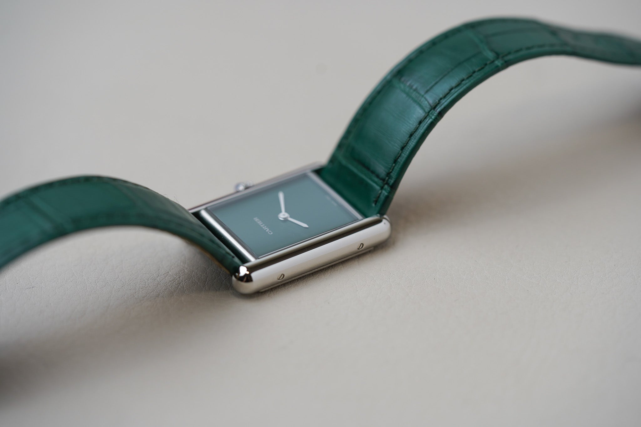 Cartier Tank Must Large Green WSTA0056
